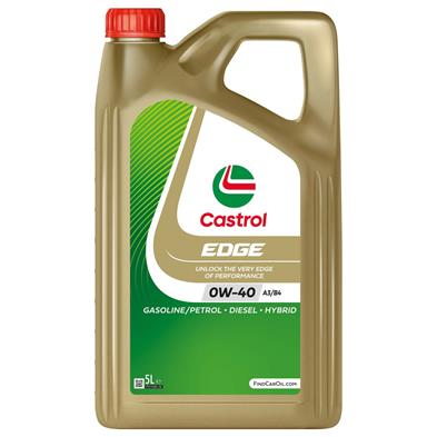 Motorolje Castrol Edge Titanium (FST) 0W40 A3/B4 5 ltr