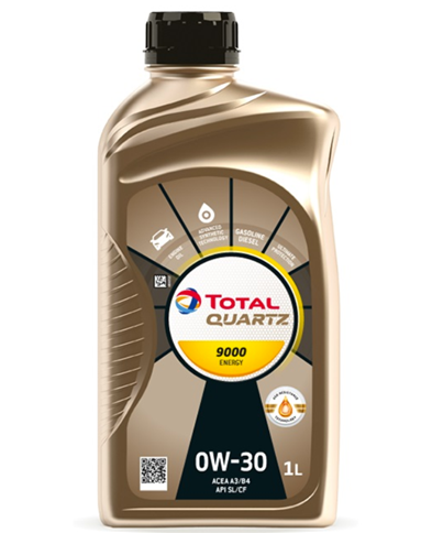 Total Quartz 9000 Energy 0w30, 1 ltr