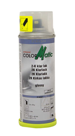 Matic 2-K Klarlak 200 ml - billigbilpleie.dk