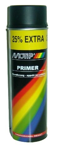 Primer Spray Motip - sort, 500 ml.