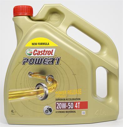 Castrol Power 1 20W50 4T. ( 4 liter )