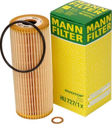 Mann Oljefilter HU7271x