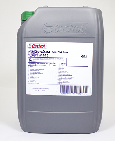 Castrol Syntrax Limited Slip 75W-140, 20 ltr
